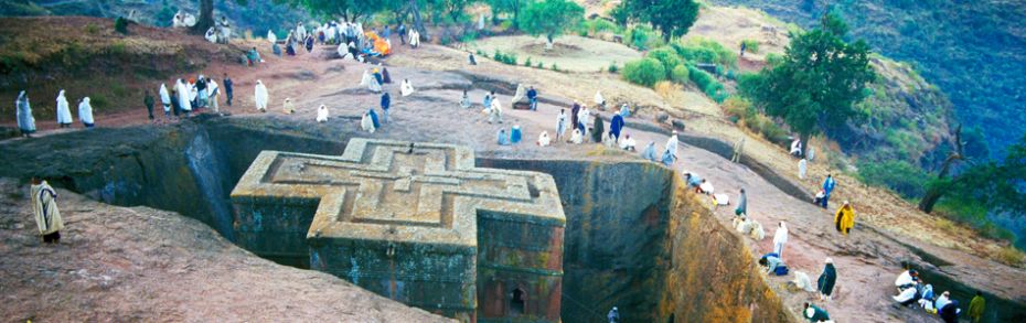 Felsenkirche in Lalibela